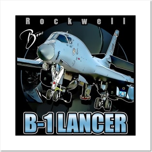 Rockwell B1 Lancer USAF  Supersonic Heavy Bomber Posters and Art